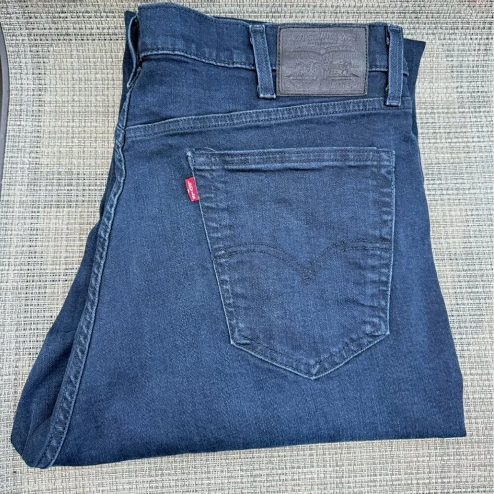 Levis Lot 541 Premium Straight Leg Casual Solid Denim Jeans 40